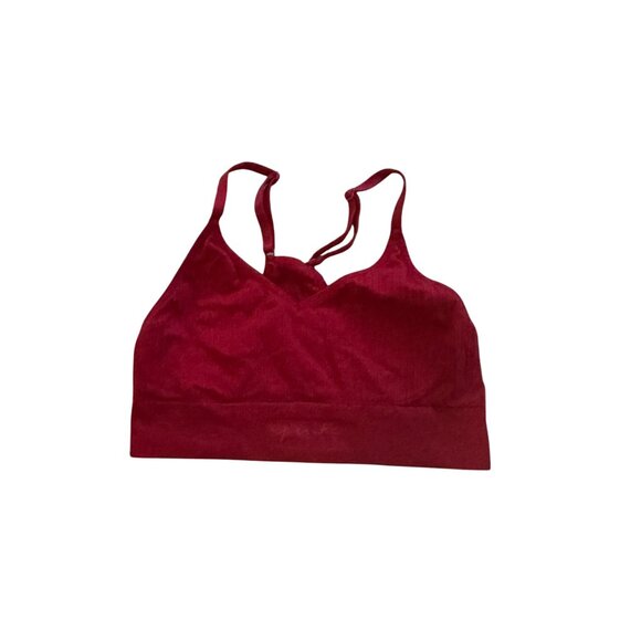 PINK Victorias Secret Active Red Bralette Size Small - Picture 3 of 6